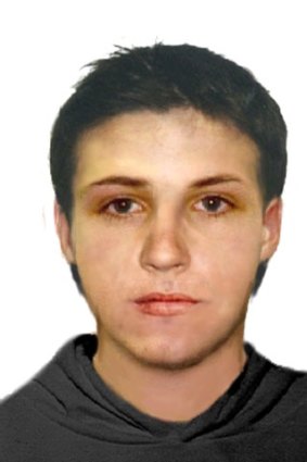 A police image of the man sought.