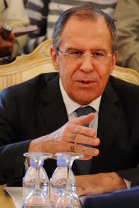 "We can simply see the situation getting out of control": Sergei Lavrov.