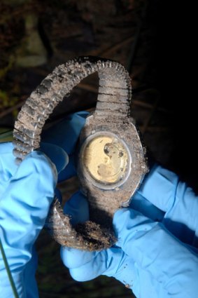 Vital clue: A watch found near bones at Brooklyn.