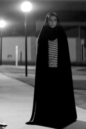 A Girl Walks Home Alone At Night: Sheila Vand as The Girl
