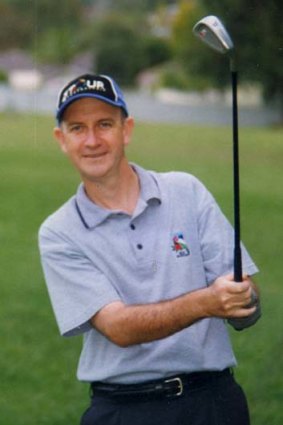 Linked interests ... keen golfer Roger Weik.