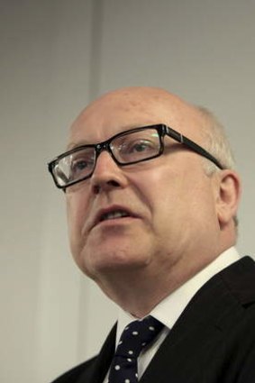 Moving quickly: Attorney-General George Brandis says he wants to head off disappointment.