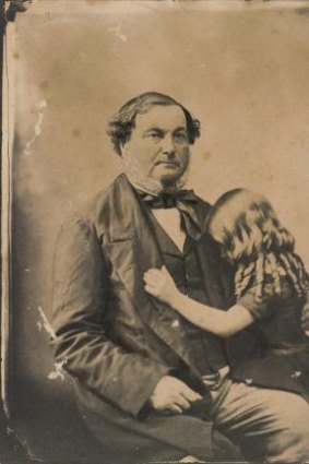 Unknown photographer:  <i>John Gill and Joanna Kate Norton</i>, 1856. 