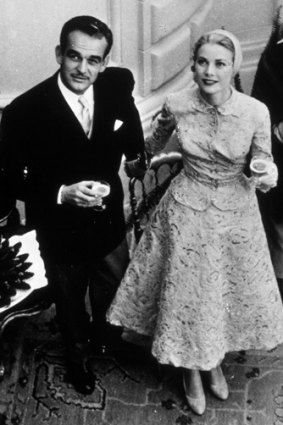 Prince Rainier III of Monaco, with his wife Grace Kelly, Princess of Monaco.