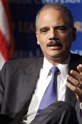 Set the ball rolling ... US Attorney General Eric Holder.