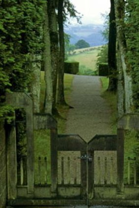 Right path...the rolling hills of Devon.