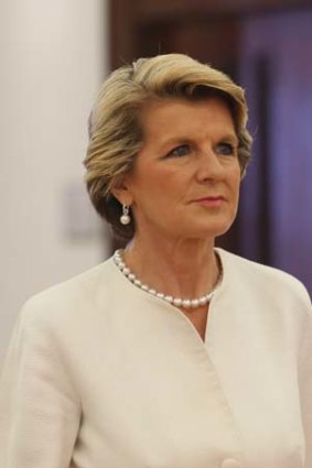 Foreign Minister Julie Bishop says she sees a fruitful future between the two countries.