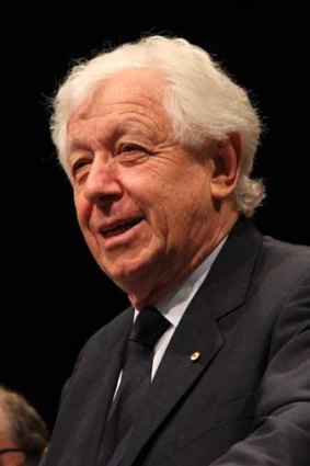 Frank Lowy ... describes the internet as both "a threat and an opportunity."