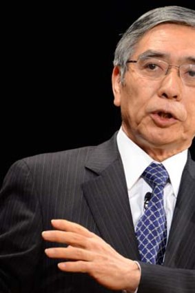 Haruhiko Kuroda has confidence in Japan's recovery.