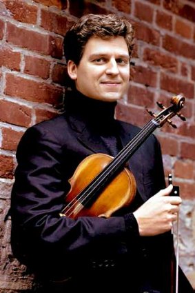 Canadian violinist James Ehnes.