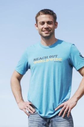 Cody Walker, brother of late Fast & Furious actor Paul Walker, visited Sydney to promote the charity Reach Out WorldWide.