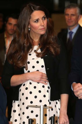 Baby due: Catherine, Duchess of Cambridge.