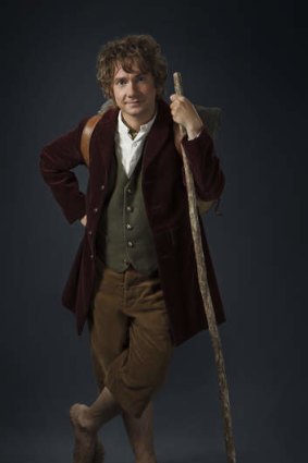 Martin Freeman as Bilbo Baggins.