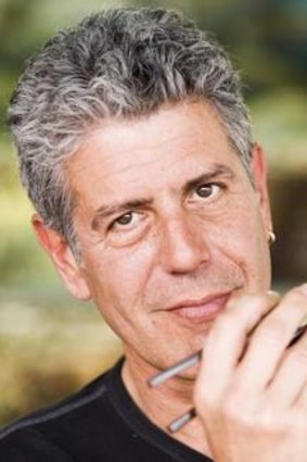 Anthony Bourdain is overexposed, overconfident and over here.