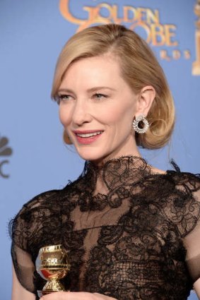 Cate Blanchett: Nominated for best actress for her role in <i>Blue Jasmine</i>.