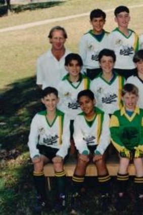 The Tuggeranong United Under 11 Division 1 team of 1995 featured Nikolai Topor-Stanley (back row second from left), Carl Valeri (back row third from left) and Matt Menser (middle row, third from left).