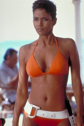 Hardcore bodies ... Bond girl Halle Berry.