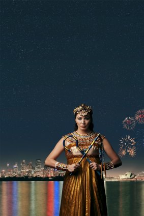 Milijana Nikolik stars for the Handa Opera on Sydney Harbour in Aida.