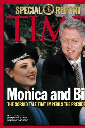 In hindsight, Bill Clinton's trouble over his affair with White House intern Monica Lewinsky was a storm in a tea cup.