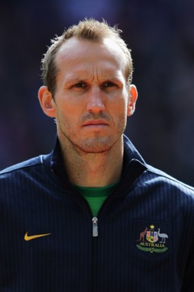 End in sight: Mark Schwarzer is closing in on 100 international appearances for Australia.