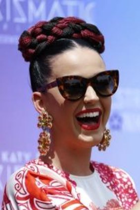 Classy dame: Katy Perry loves a laugh.
