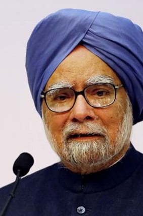 Retiring prime minister Manmohan Singh.