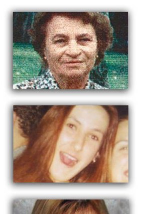 Canberra cold cases: (from top) Irma Palasics, Kathryn Grosvenor, Susan Winburn and Frank Campbell.