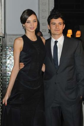 Miranda Kerr and Orlando Bloom before their split.