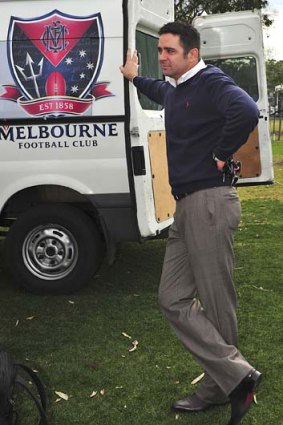 Gary Lyon's off-field tenure at Melbourne was temporary.