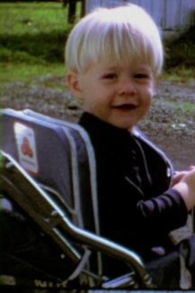 Kurt Cobain as a toddler.