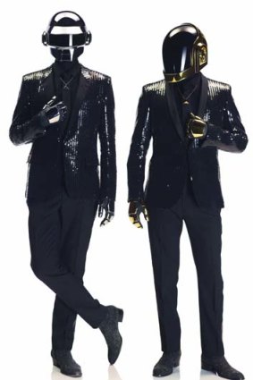 Dressed for success: Thomas Bangalter (left) and Guy-Manuel deHomem-Christo.