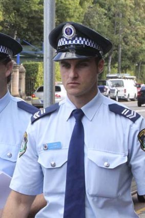 Cleared of wrongdoing: Leading Senior Constable Leon Quee.