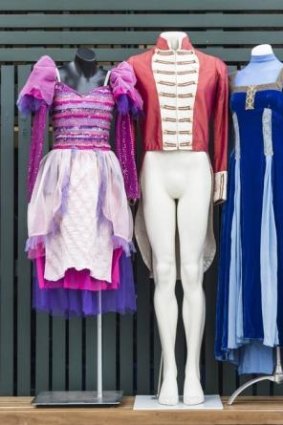 The Queensland Ballet is selling off costumes and scenery to create more storage space for future productions.