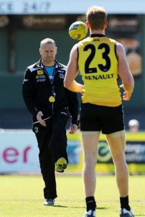 Ken Hinkley is confident his players have trained well enough to beat the Hawks. 