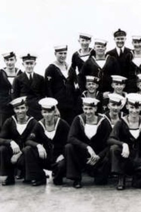 Some of the HMAS Sydney crew.