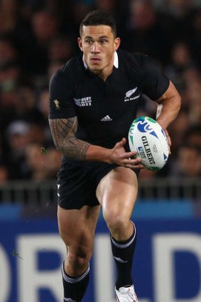 Thinking of England: Sonny Bill Williams.