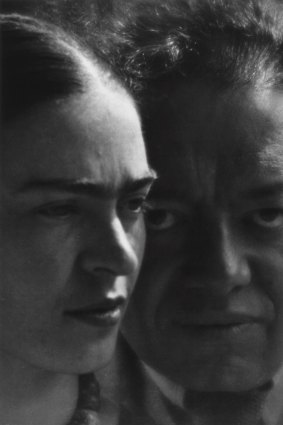 Diego and Frida (1934), gelatin silver print.