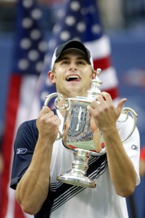 Success starved nation: Andy Roddick was the last American US Open men's champion in 2003.