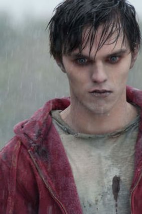 Nicholas Hoult's zombie character channels an awkward teenager.