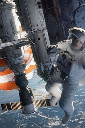 'The whole idea of that opening scene [of Gravity] was to create the reality that you're accustomed to seeing in an IMAX documentary': the movie's director Alfonso Cuaron.
