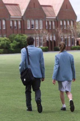 Geelong Grammar ... The school is pushing to increase the number of girls enrolled.