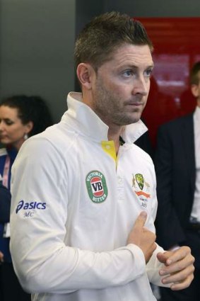Michael Clarke has been struggling whith chronic back issues.