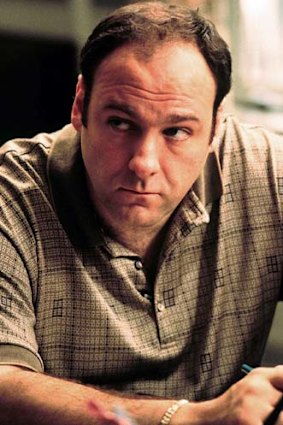 Legend: James Gandolfini as Tony Soprano.