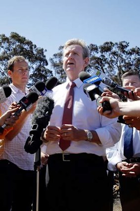 Cuts to staff and funding: NSW Premier Barry O'Farrell.