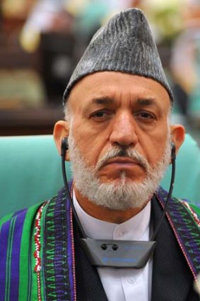 Renewed focus on vetting &#8230; Hamid Karzai.