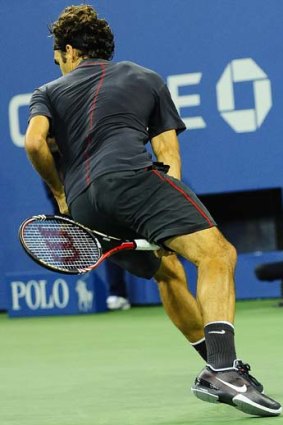 Swiss timing &#8230; Roger Federer.