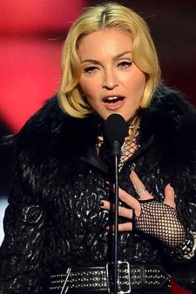 Star power:  Madonna.