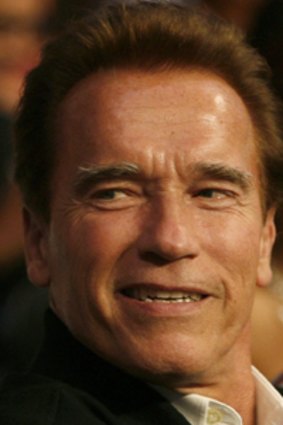 Conserving energy . . . Arnold Schwarzenegger to consider banning large-screen TVs California.