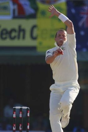 Suited: Peter Siddle can fire in India.