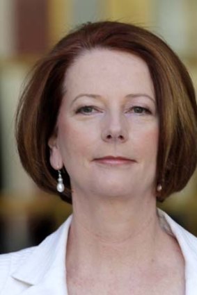 On the cusp of being a popular leader ... Julia Gillard.